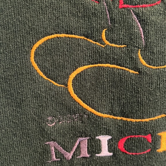 Vintage 80's Disney Mickey Mouse Sweatshirt - Picture 3 of 6